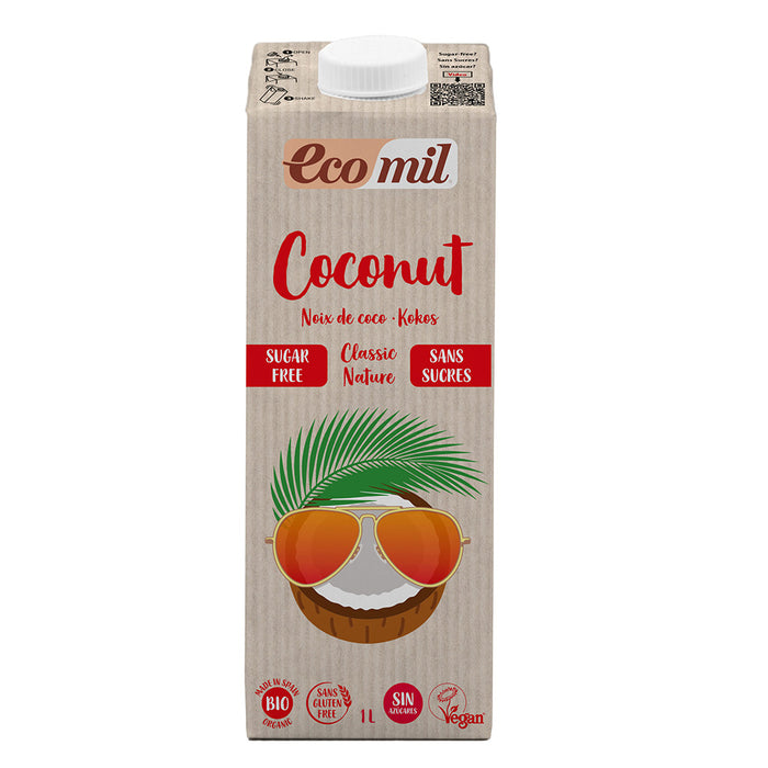 Ecomil Coconut Drink Sugar Free 1L