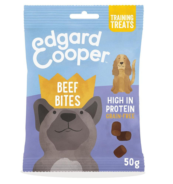 Edgard and Cooper Dog Bites Beef 50g