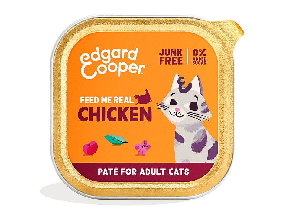 Edgard and Cooper Cat Adult Chicken Pate 85g