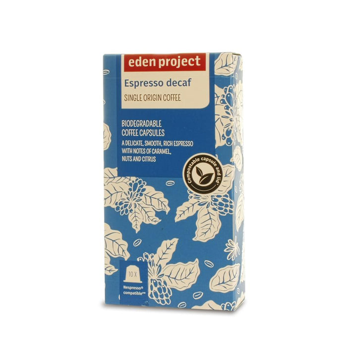 Eden Project EP Compostable Decaf caps 10 capsule