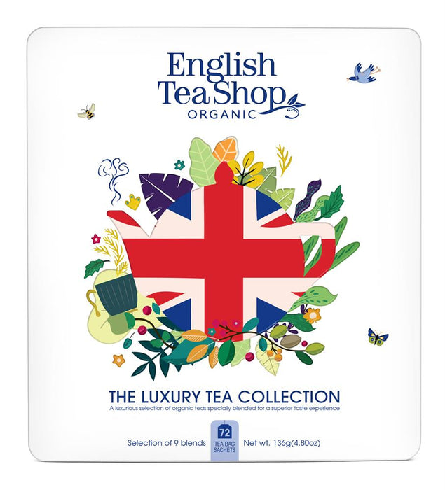 English Tea Shop Union Jack Gift Tin 72bag