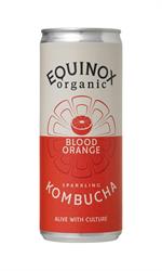 Equinox Blood Orange Kombucha Can 250ml
