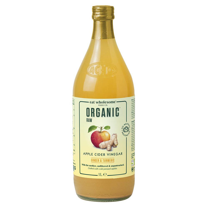 Eat Wholesome Apple Cider Vinegar with Ginger & Turmeric 1L