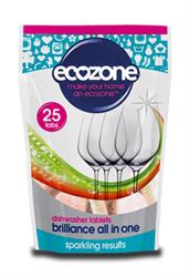 Ecozone Brilliance Dishwasher Tabs 25 tablets