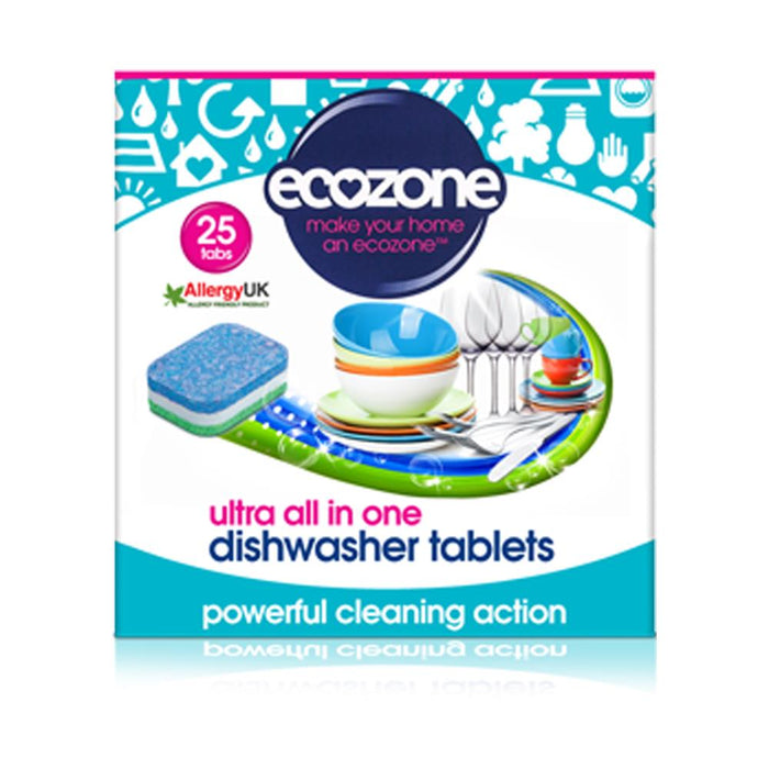 Ecozone Dishwasher Tablets Ultra 25 tablets