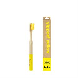 From Earth to Earth Bamboo Toothbrush Yellow Child