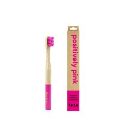 From Earth to Earth Bamboo Toothbrush Pink Child