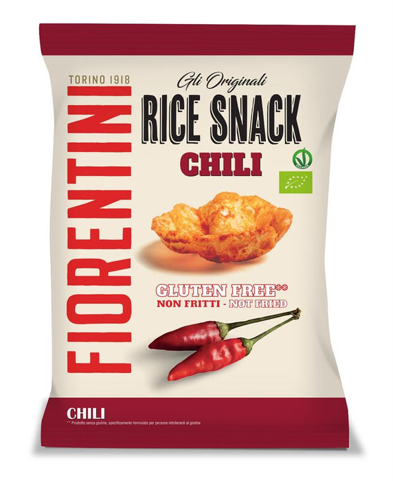 Fiorentini Organic Rice Snack Chilli 40g