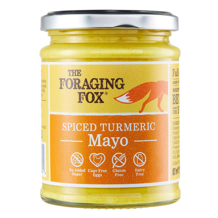 The Foraging Fox Spicy Turmeric Mayo 240g