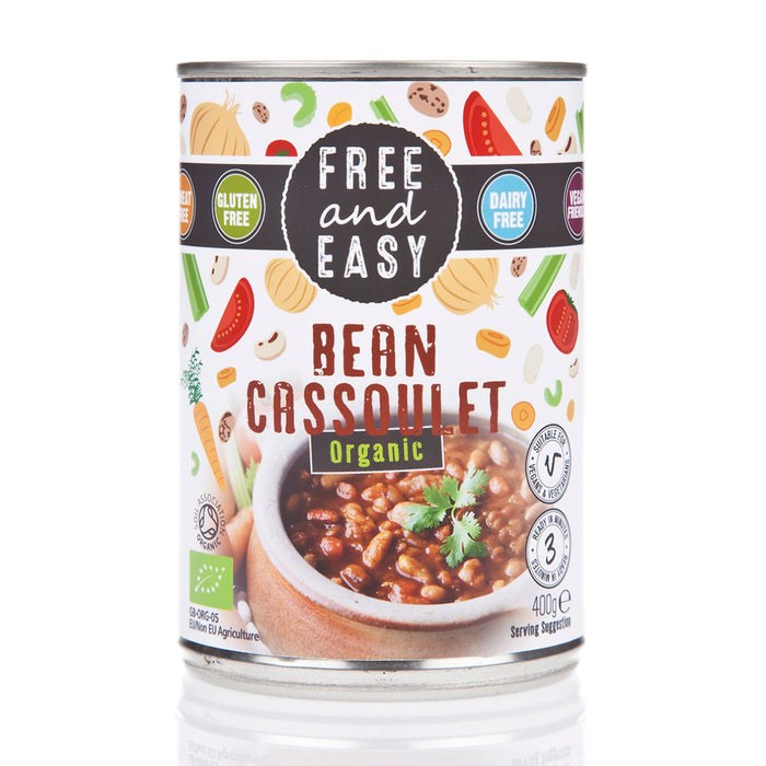 Free & Easy Organic Bean Cassoulet 400g