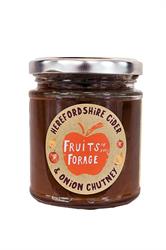 Fruits of the Forage Cider & Onion Chutney 200g