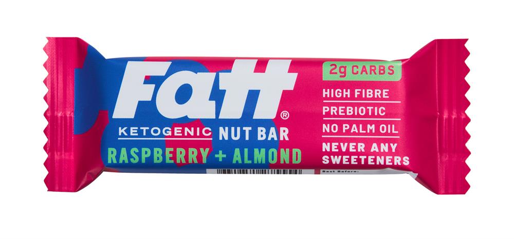 Fattbar Raspberry & Almond Bar 30g