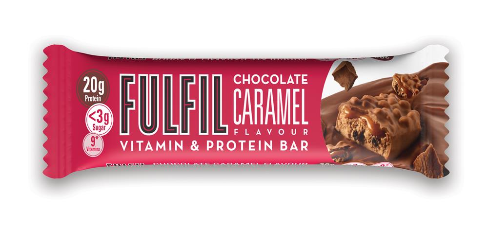 Fulfil Chocolate Caramel Bar 55g