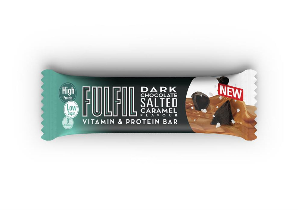 Fulfil Dark Salted Caramel Bar 55g