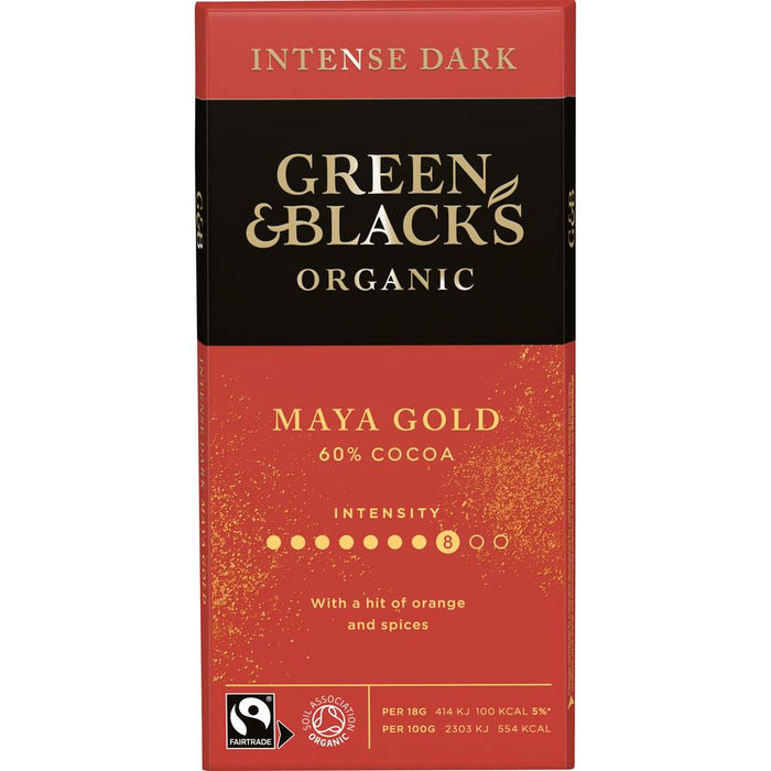 Green & Blacks Organic Maya Gold Chocolate 90g