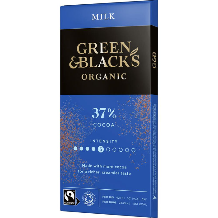 Green & Blacks Organic Milk Chocolate 90g
