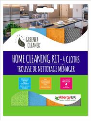 Greener Cleaner Home Cleaning Kit - 4 Cloths