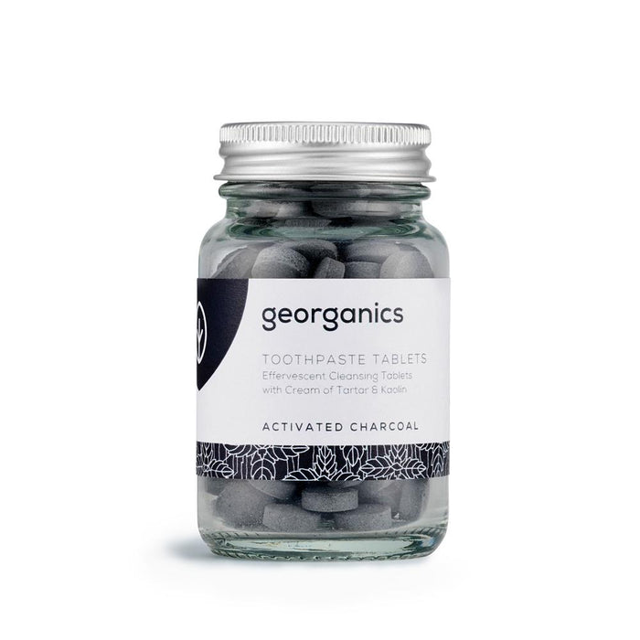 Georganics Mineral Toothtablets Charcoal 120 tablets