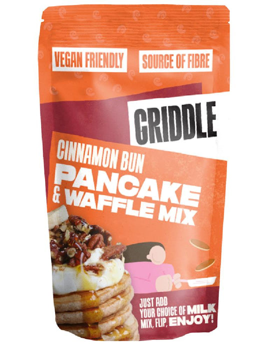 Griddle Cinnamon Bun Vegan Pancake Mix 215g
