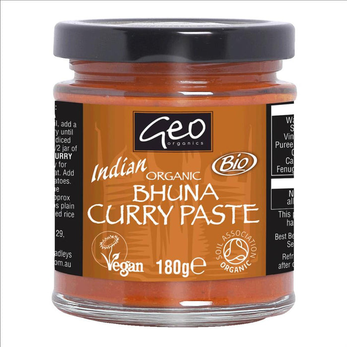 Geo Organics Pastes - Bhuna Curry Paste 180g