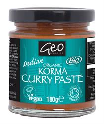 Geo Organics Pastes - Org Korma Curry Paste 180g
