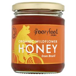 Groovy Organic Brazilian Honey Jar 340g