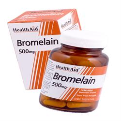 HealthAid Bromelain 500mg 30 Capsules