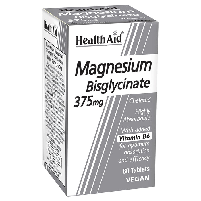 HealthAid Magnesium Bisglycinate 60 Tablets