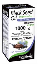 HealthAid Black Seed 60 Capsules
