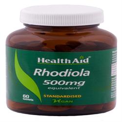 HealthAid Rhodiola 500mg Equivalent 60 Tablets