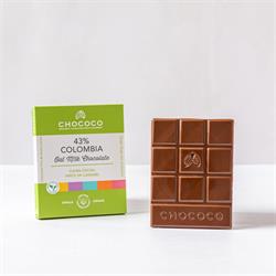 Chococo 43% Colombia Oatm!lk Chocolate 75g