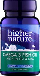 Higher Nature Fish Oil Omega 3 1000mg 180 capsule