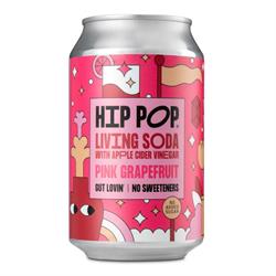 Hip Pop Living Soda Pink Grapefruit 330ml