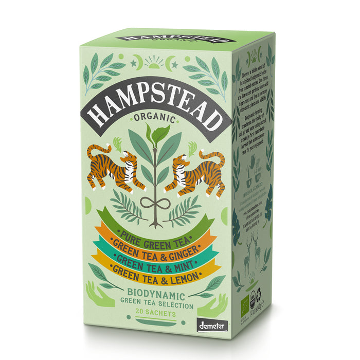 Hampstead Tea Green Tea Selection 20 Bags
