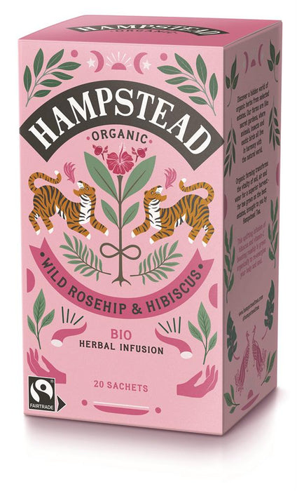 Hampstead Tea Joy Rosehip & Hibiscus 20 Bags