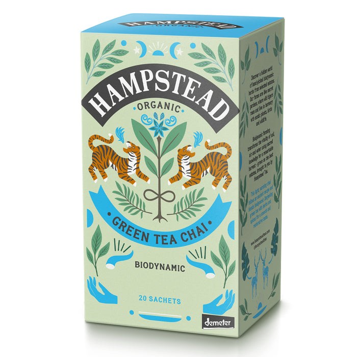 Hampstead Tea Organic Green Chai 20 Bags