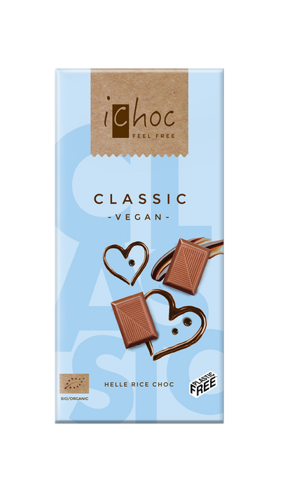 iChoc Classic Chocolate vegan 80g
