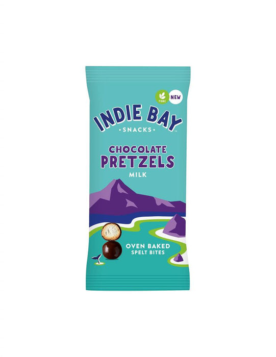 Indie Bay Snacks Pretzel Bites Milk Chocolate 31g