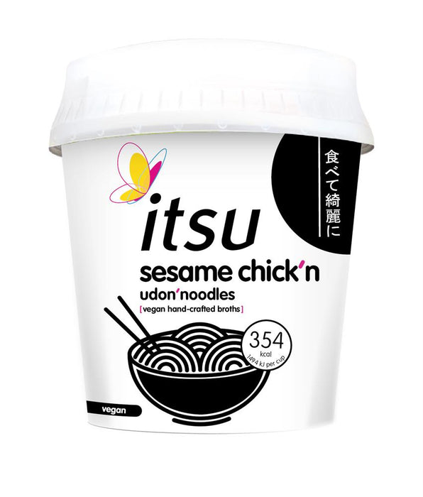 Itsu Sesame Chick'n Udon Noodles 182g