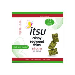 Itsu Siracha Crispy Seaweed Thins 3 x 5g
