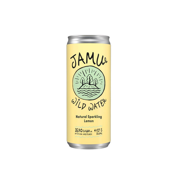 Jamu Wild Water Natural Sparkling Lemon 250ml