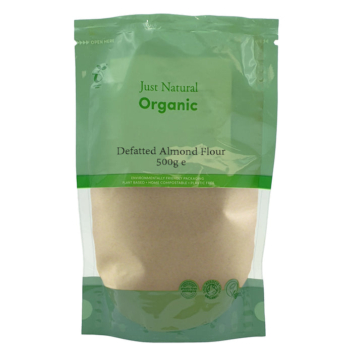 Just Natural Organic Almond Flour Defatted 500g