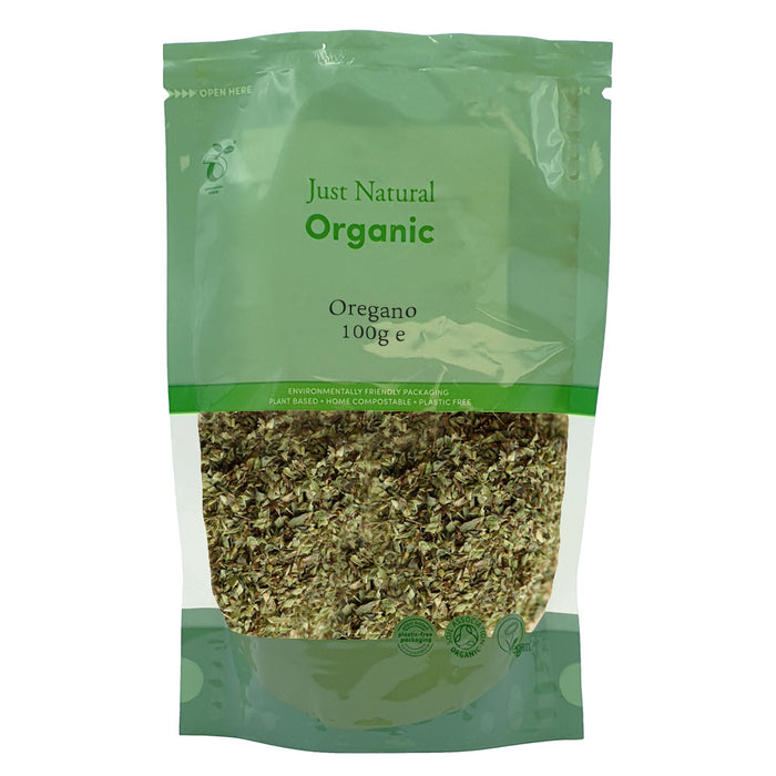 Just Natural Herbs Organic Oregano 100g