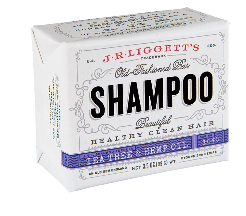 JR Liggetts Tea Tree &Hemp Shampoo Bar 99g