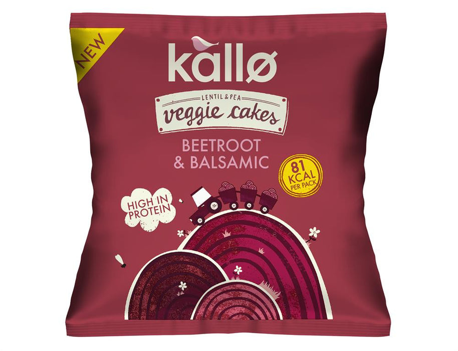 Kallo Beetroot Veggie Cakes Snack 22g