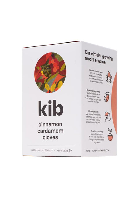 Kib Tea Cinnamon, Cardamom, Cloves Tea 15bag