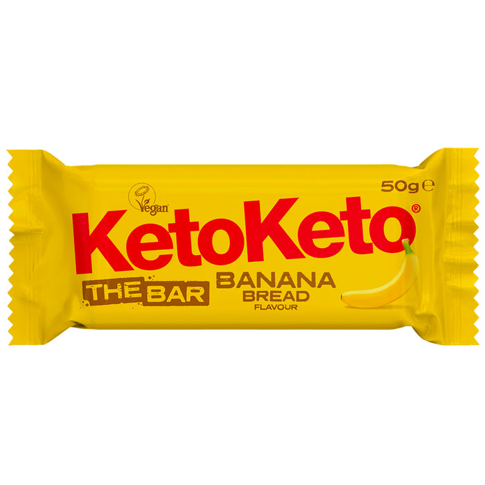 KetoKeto Banana Bread Bar 50g