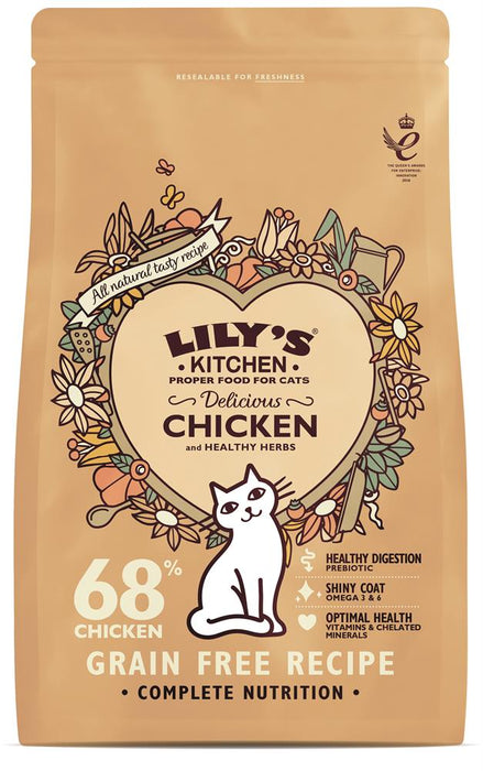 Lilys Kitchen Cat Chicken Dry 800g