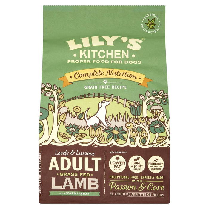 Lilys Kitchen Adult Lamb Dry Food 1KG