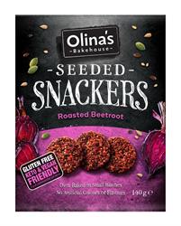 Olinas Bakehouse Seeded Snackers Roast Beetroot 140g
